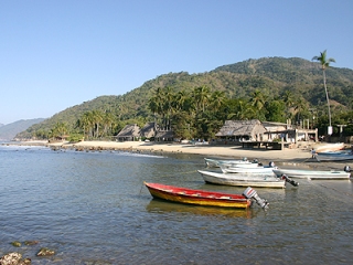 The Quimixto beach